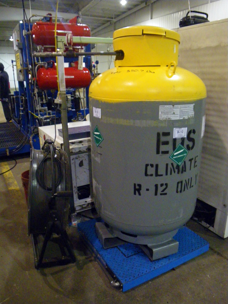 储存罐对制冷剂CFC R-12