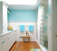 浴室重塑|来源：戴夫·福克斯设计/建造Remodelers公司