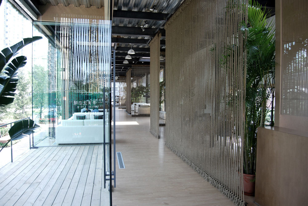 绿色科技展厅由直向建筑内景