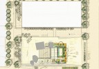 屋顶花园草图|信用:Raymond Jungles, INC