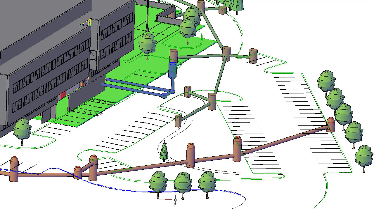 的AutoCAD Civil 3D和Autodesk雨水管和卫生分析