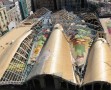 巴塞罗那的圣卡特琳娜市场建设过程|信用:Miralles Tagliabue EMBT