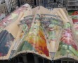 巴塞罗那的圣卡特琳娜市场建设过程|信用:Miralles Tagliabue EMBT