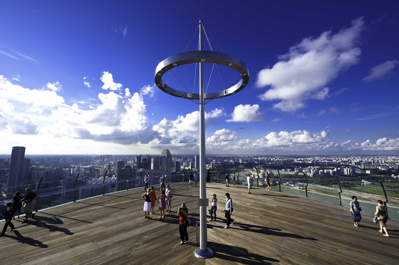 滨海湾金沙天空公园观景台