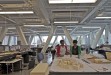康奈尔大学建筑、艺术和规划学院米尔斯坦大厅室内照片|图像版权Philippe Ruault
