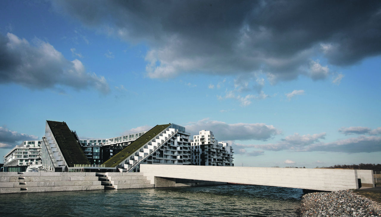 丹麦哥本哈根Bjarke Ingels集团(BIG) 8Tallet的绿色屋顶