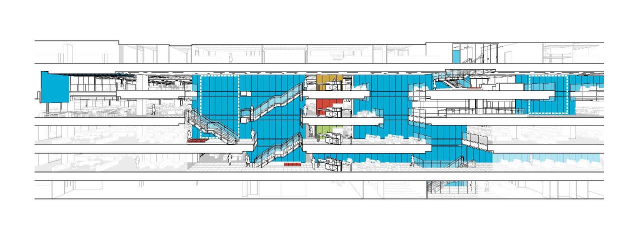 由工作室建筑绘制的道琼斯网站