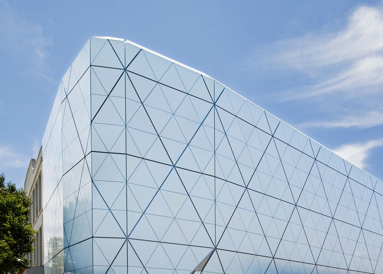 由Leeser Architecture设计的纽约移动图像博物馆的外部