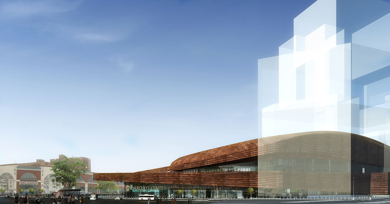 SHoP Architects设计的巴克莱中心街立面
