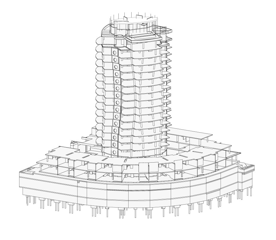 埃里克森建筑建筑图纸