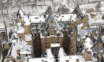 航拍的Dakota在雪 - 图片按俊