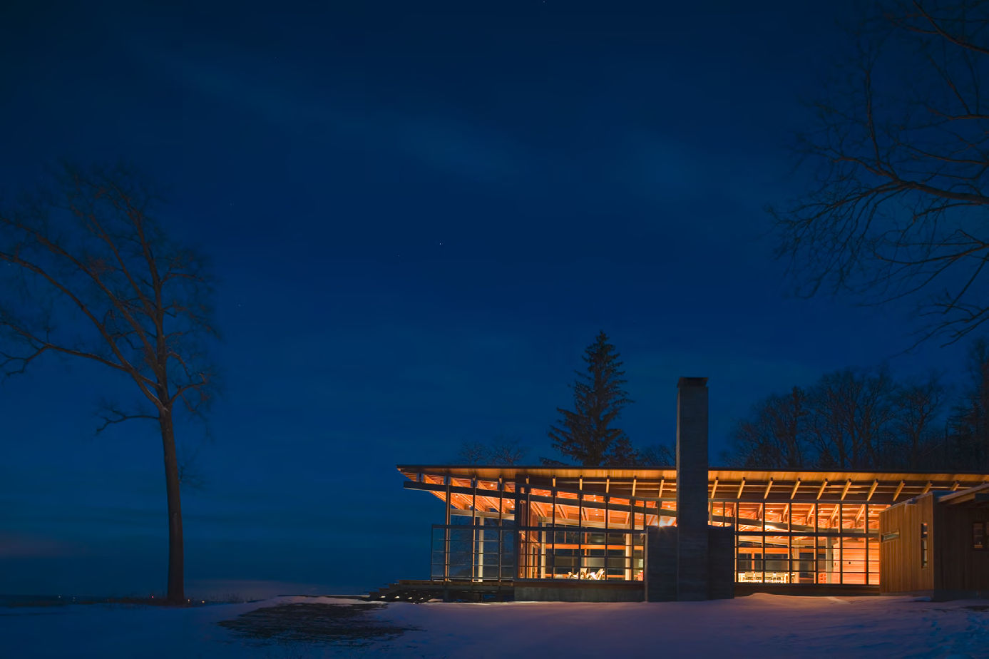 由Bohlin Cywinski Jackson设计的库姆斯角住宅