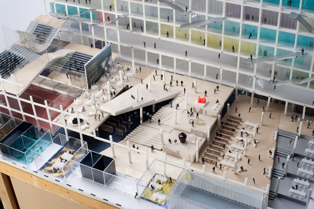 大都会建筑管理局珠海学院模型