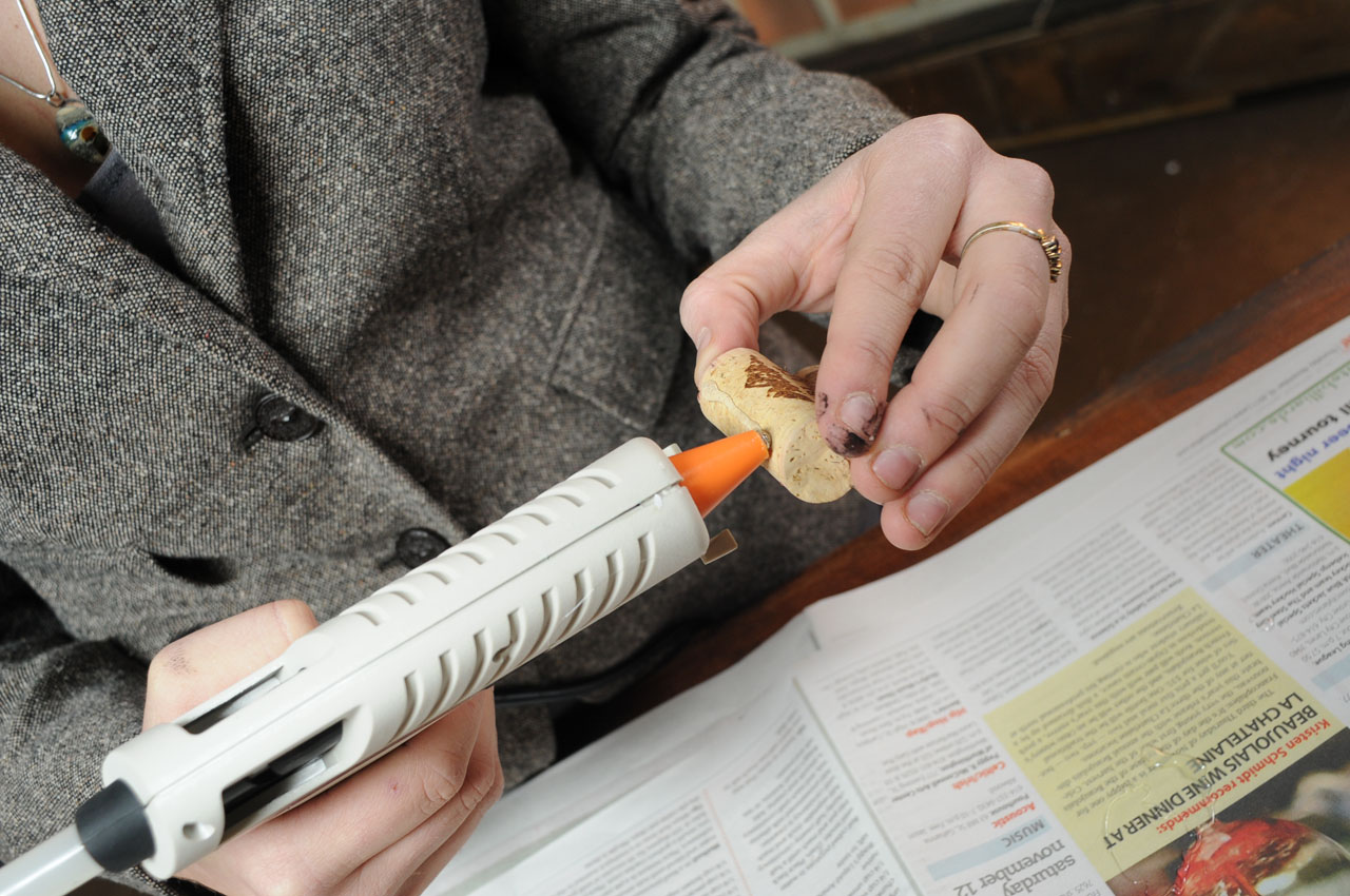 自制软木杯垫组装