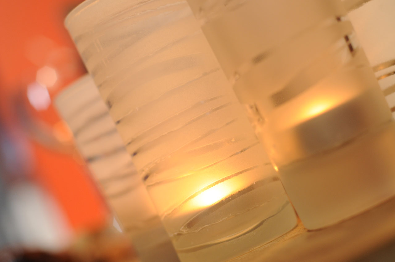 简单的手工节日礼物想法DIY磨砂蜡烛