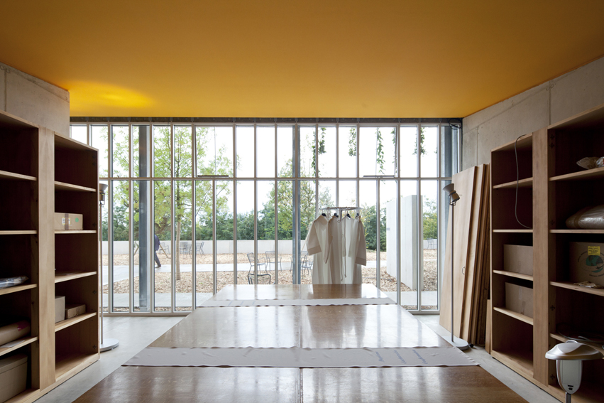 Renzo Piano’s Ronchamp Expansion Sewing Room