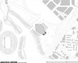 2012年伦敦：Zaha Hadid的水上市中心Drawings | credit: Zaha Hadid
