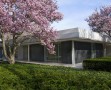 Eero Saarinen 's Miller House |来源:印第安纳州哥伦布市的Miller House and Garden，由印第安纳波利斯艺术博物馆提供。
