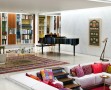 Eero Saarinen 's Miller House |来源:印第安纳州哥伦布市的Miller House and Garden，由印第安纳波利斯艺术博物馆提供。