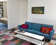 Eero Saarinen 's Miller House |来源:印第安纳州哥伦布市的Miller House and Garden，由印第安纳波利斯艺术博物馆提供。