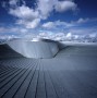 Zaha Hadid建筑事务所的滨河交通和旅行博物馆完成了屋顶|