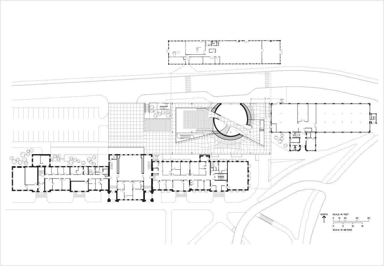 康奈尔大学米尔斯坦霍尔建筑、艺术和规划学院(OMA)的绘图