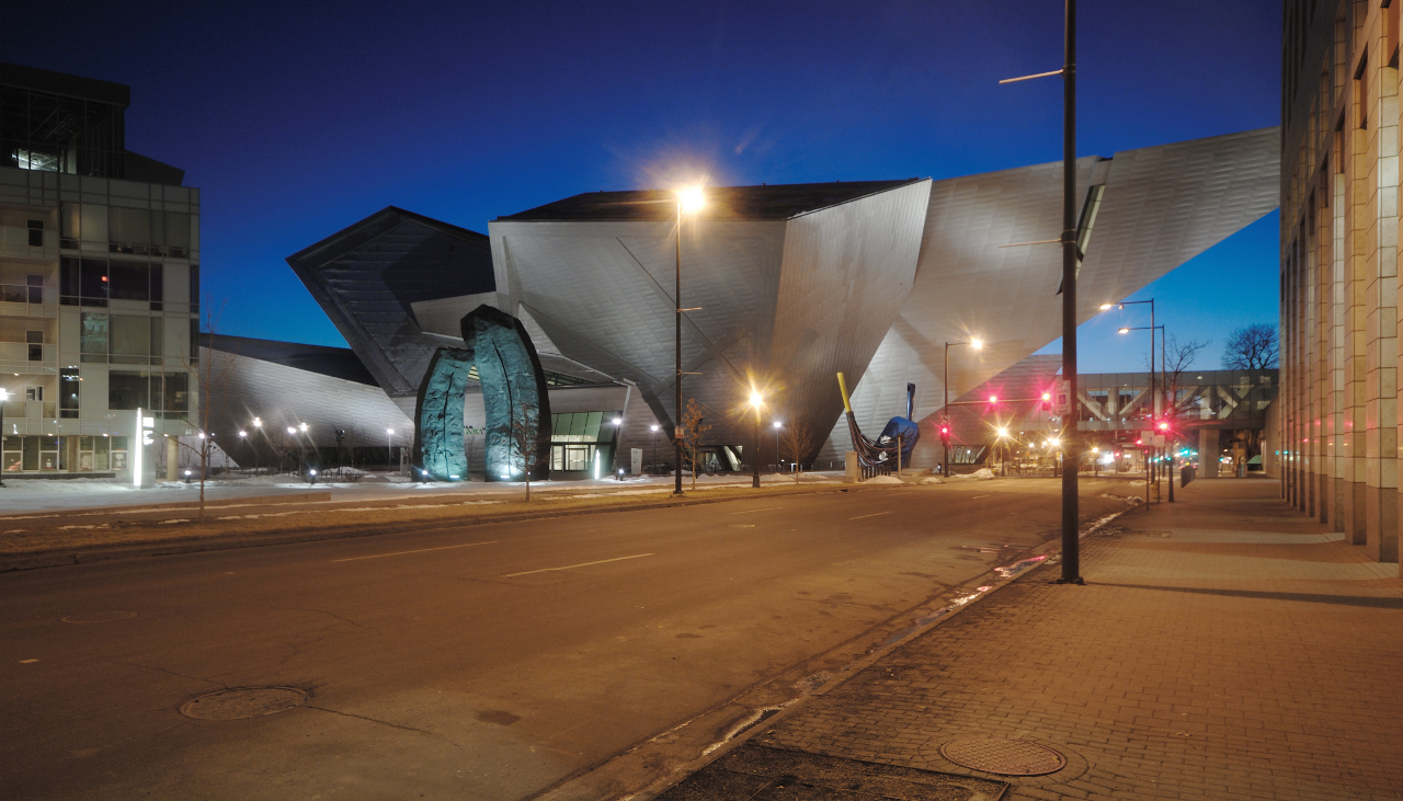 丹佛艺术博物馆（Daniel Libeskind）夜景