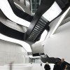 扎哈·哈迪德的MAXXI - Interior Circulation |信贷:Iwan Baan