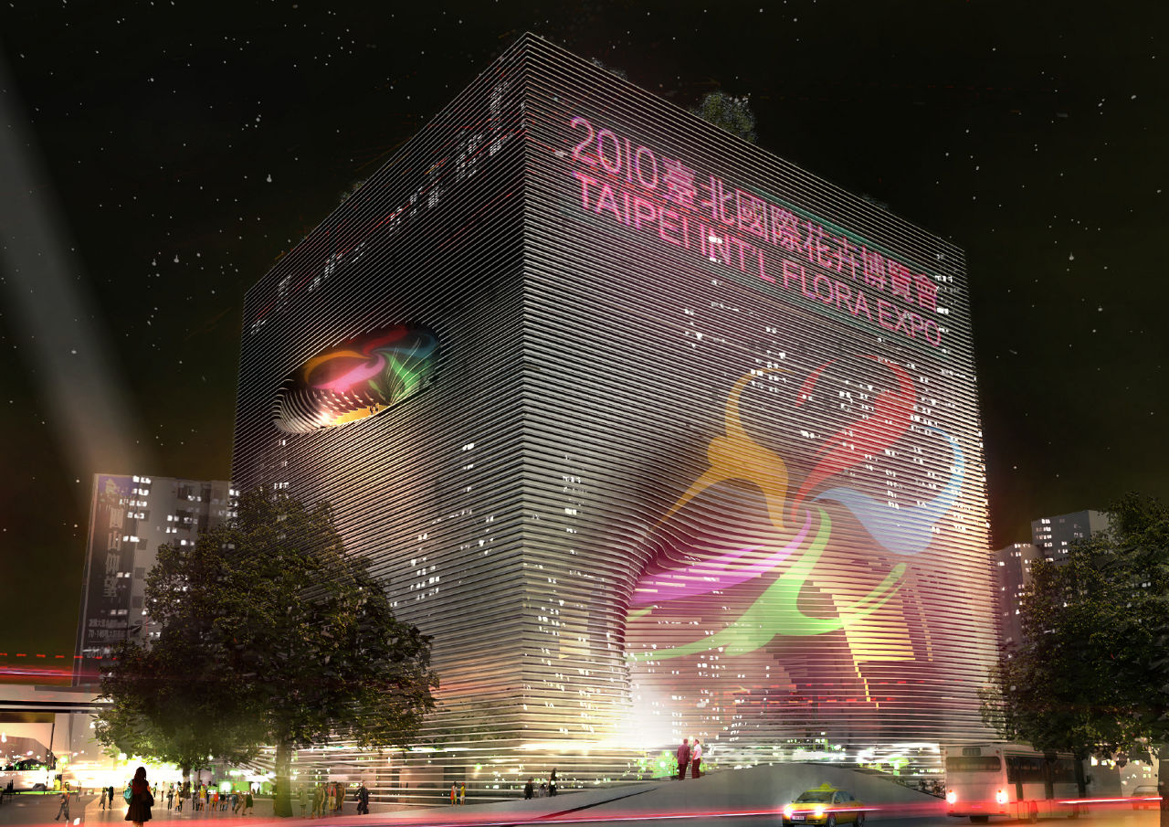 Bjarke Ingels集团为台湾台北的技术、娱乐和知识(TEK)中心(大)外部效果图