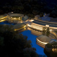 水晶桥博物馆模型|图片来源：John Horner