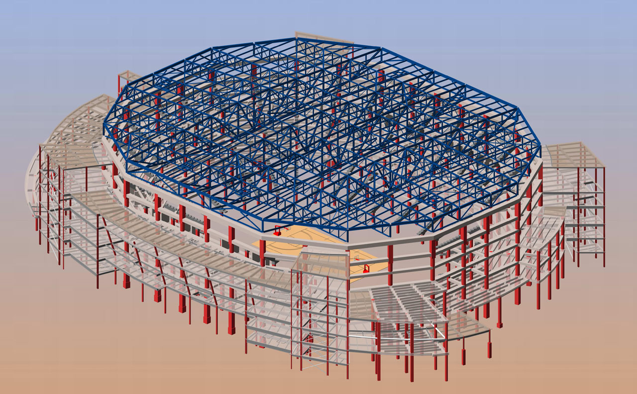 Lincoln’s West Haymarket Arena的BIM模型