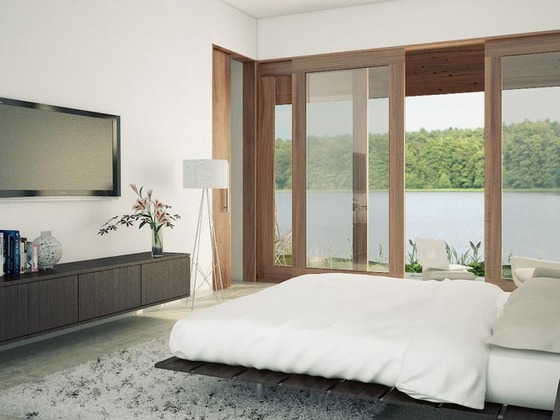 Braxton Werner和Paul Field的现代小屋