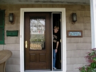 Fiberglass Doors Added to 5th Generation Home